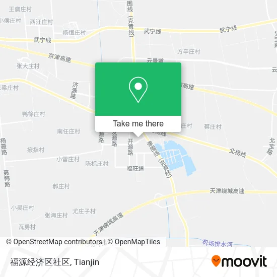 福源经济区社区 map