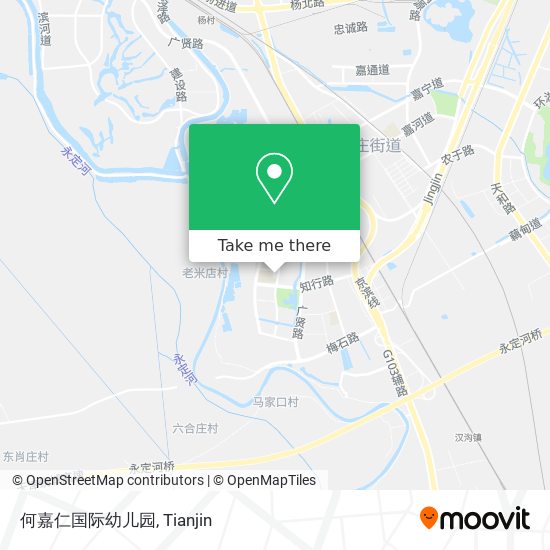何嘉仁国际幼儿园 map