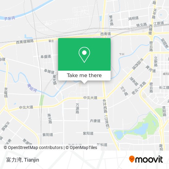富力湾 map