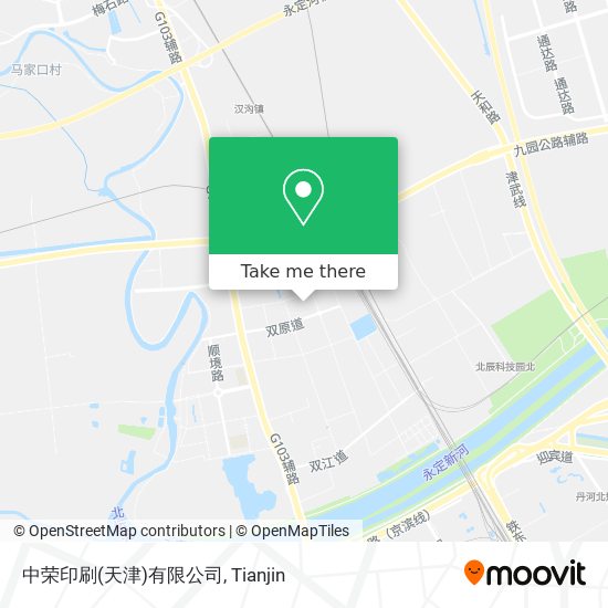 中荣印刷(天津)有限公司 map
