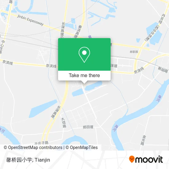 馨桥园小学 map
