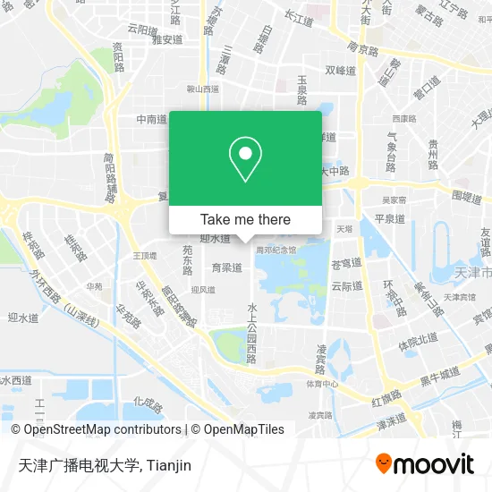天津广播电视大学 map