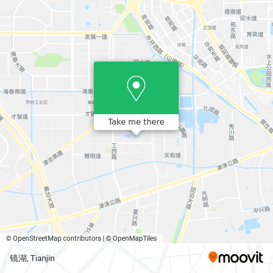 镜湖 map