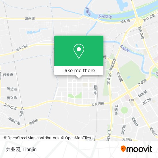荣业园 map