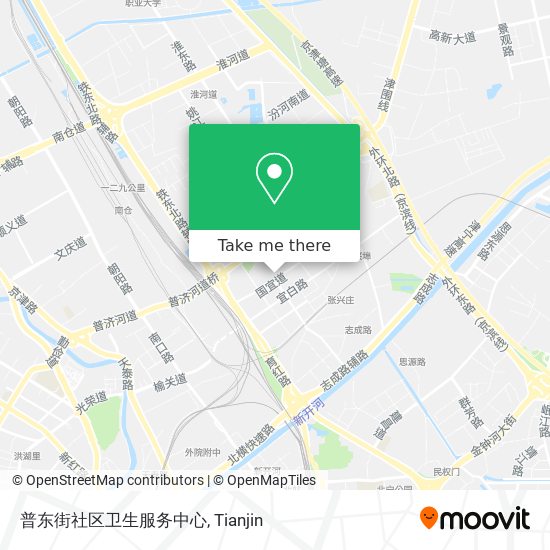 普东街社区卫生服务中心 map