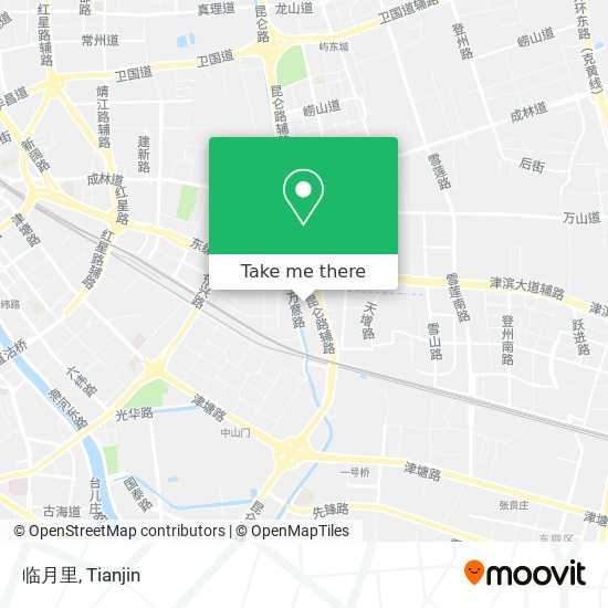 临月里 map