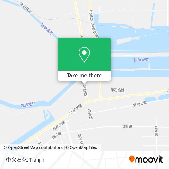 中兴石化 map
