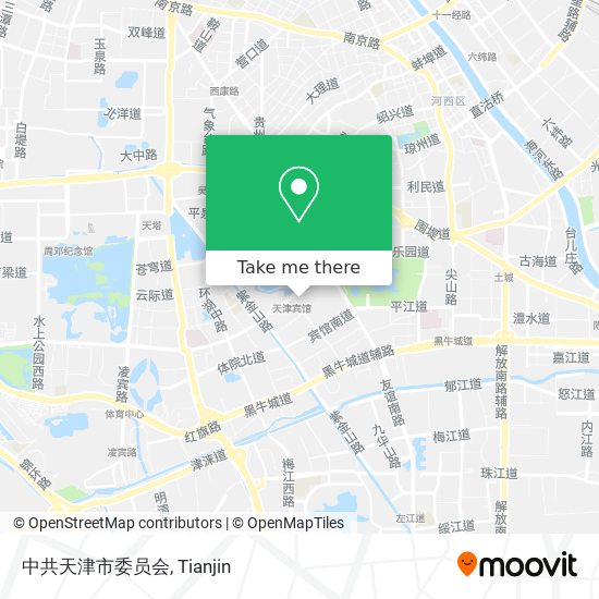 中共天津市委员会 map