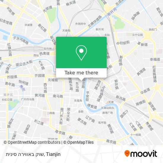 שוק באווירה סינית map