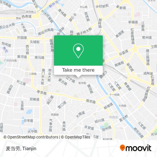 麦当劳 map