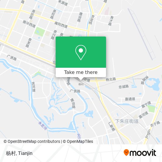 杨村 map