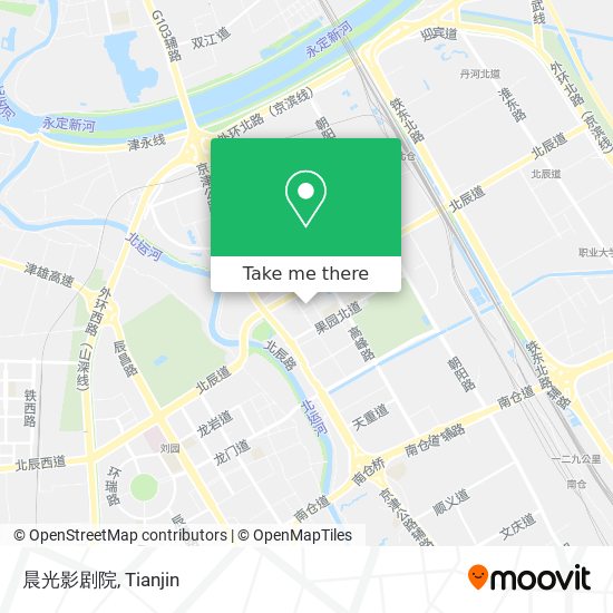 晨光影剧院 map