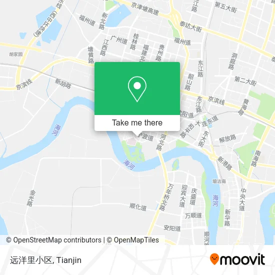 远洋里小区 map