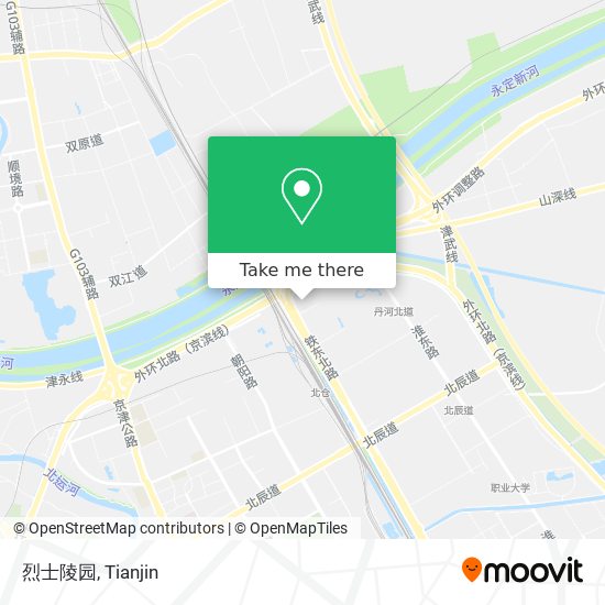 烈士陵园 map