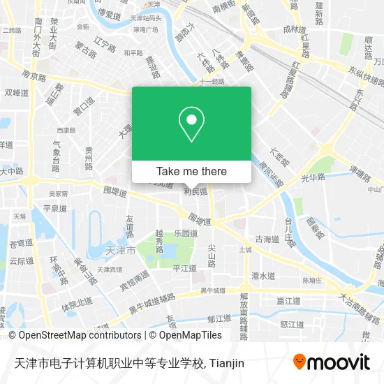 天津市电子计算机职业中等专业学校 map