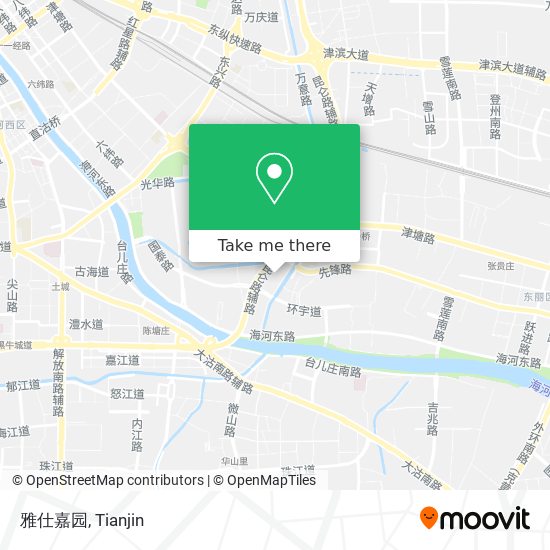 雅仕嘉园 map