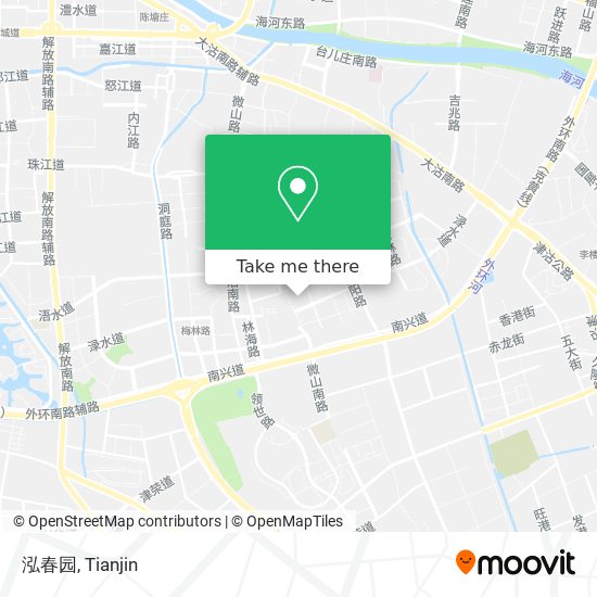 泓春园 map