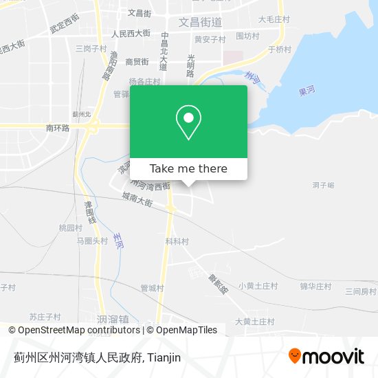 蓟州区州河湾镇人民政府 map