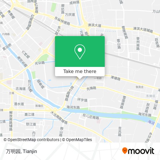 万明园 map