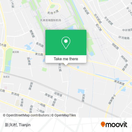 新兴村 map