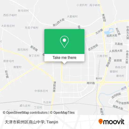 天津市蓟州区燕山中学 map