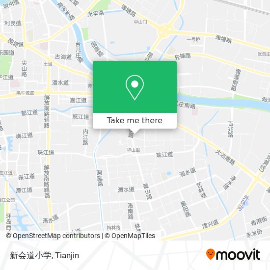 新会道小学 map