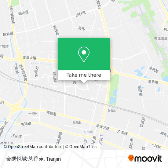 金隅悦城·茗香苑 map