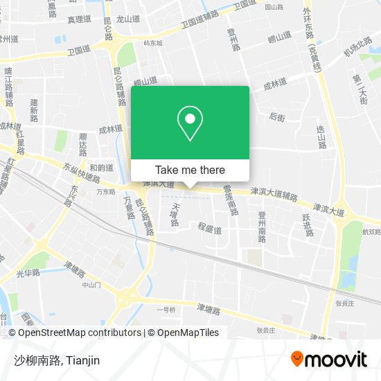 沙柳南路 map