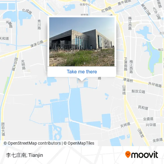 李七庄南 map