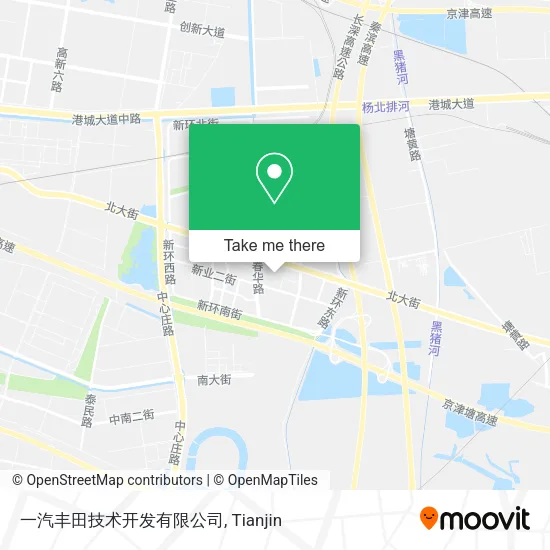 一汽丰田技术开发有限公司 map
