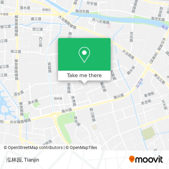 泓林园 map