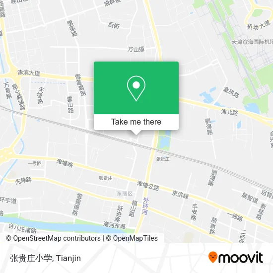 张贵庄小学 map