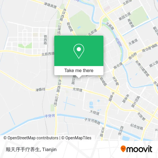 顺天序手疗养生 map