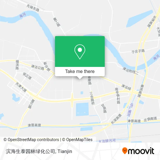 滨海生泰园林绿化公司 map