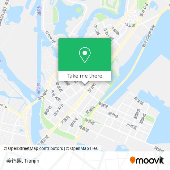 美锦园 map