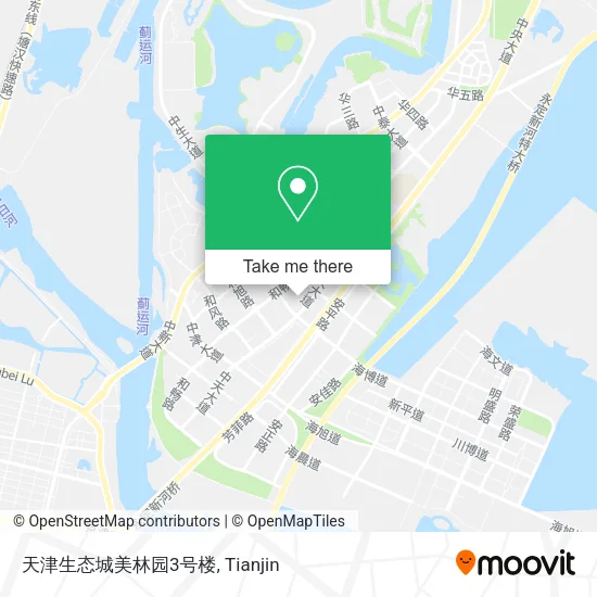 天津生态城美林园3号楼 map