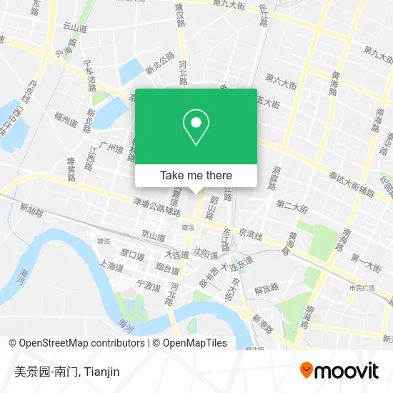 美景园-南门 map