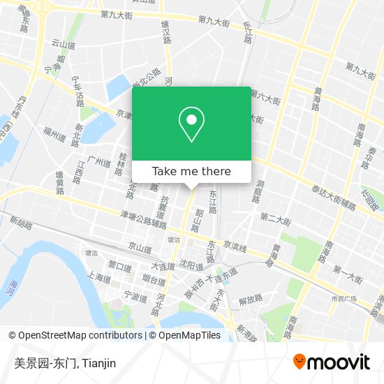 美景园-东门 map