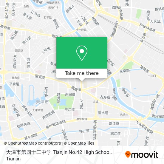 天津市第四十二中学 Tianjin No.42 High School map
