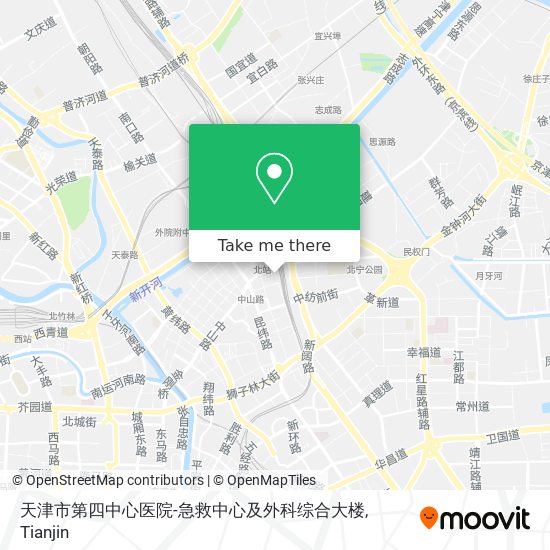 天津市第四中心医院-急救中心及外科综合大楼 map
