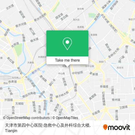 天津市第四中心医院-急救中心及外科综合大楼 map