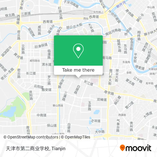 天津市第二商业学校 map