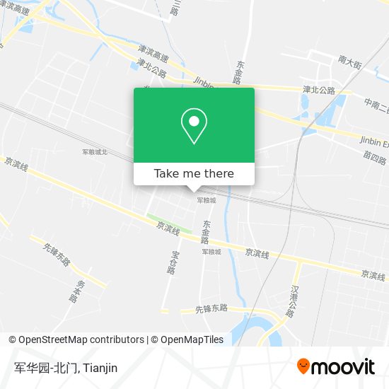 军华园-北门 map