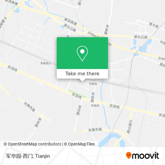 军华园-西门 map