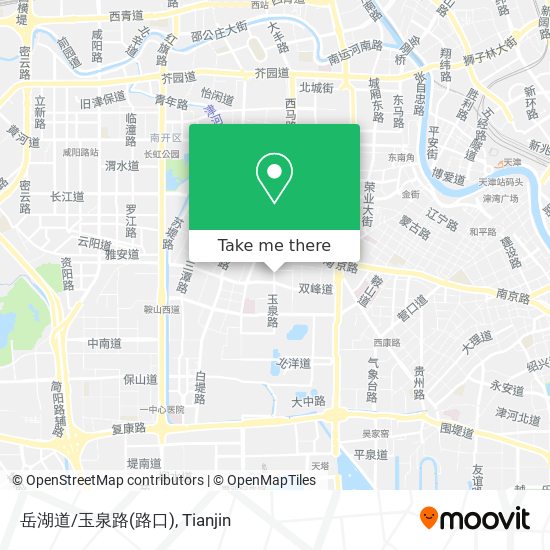 岳湖道/玉泉路(路口) map