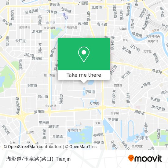 湖影道/玉泉路(路口) map