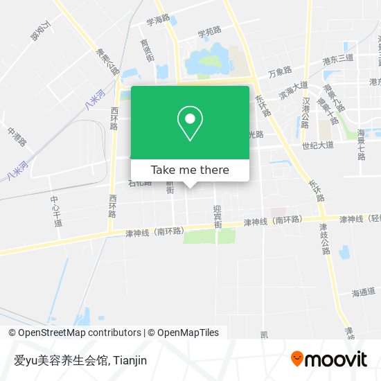 爱yu美容养生会馆 map