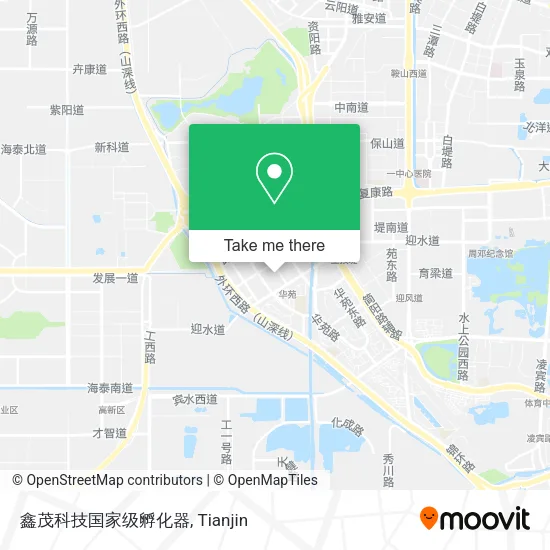 鑫茂科技国家级孵化器 map