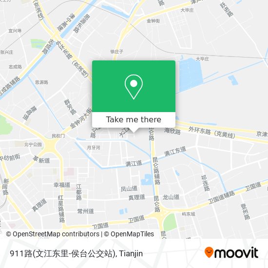 911路(文江东里-侯台公交站) map