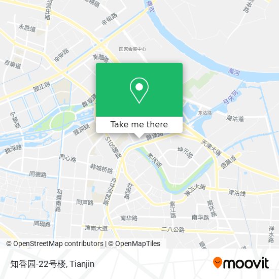 知香园-22号楼 map